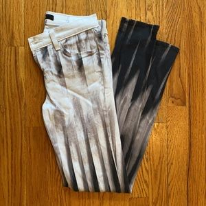 J Brand Pattern Skinny Jeans